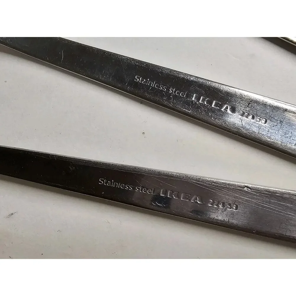 Ikea Salad Forks Set Of Two Pattern Number 224-58